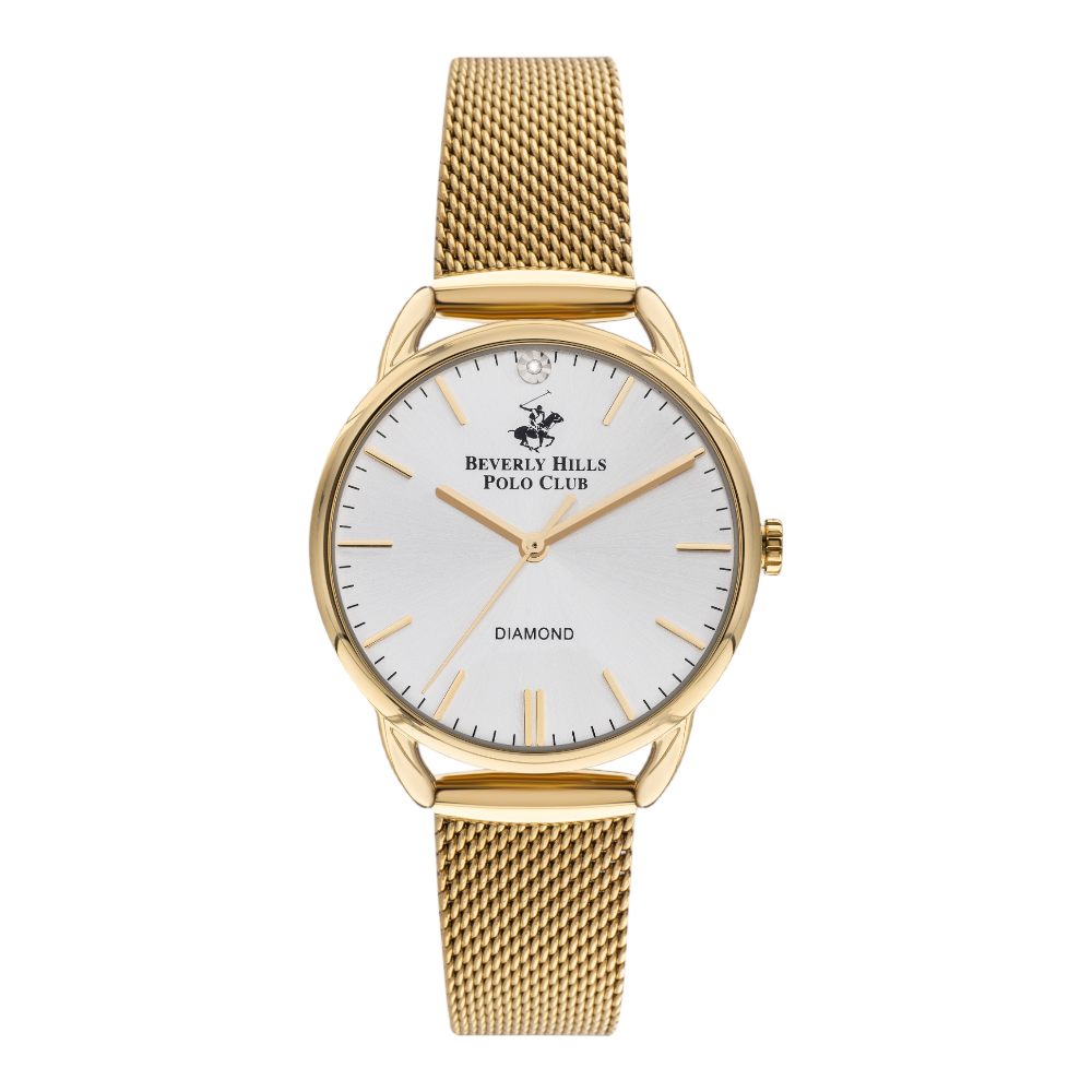 Buy BEVERLY HILLS POLO CLUB Women's Analog Silver Dial Watch - BP3299C ...